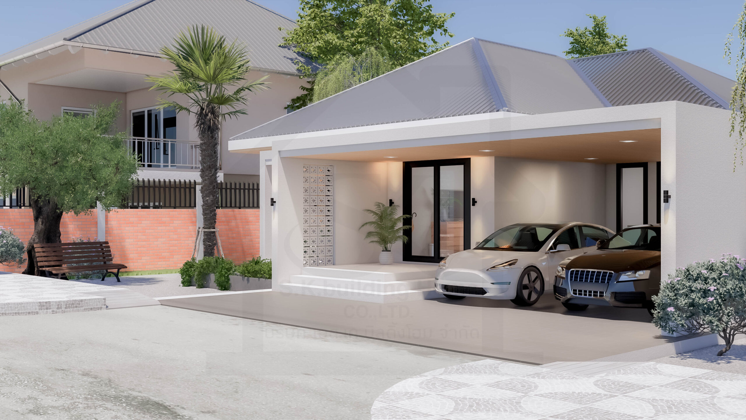 SK-002 บ้านสไตล์ Contemporary - Image 3