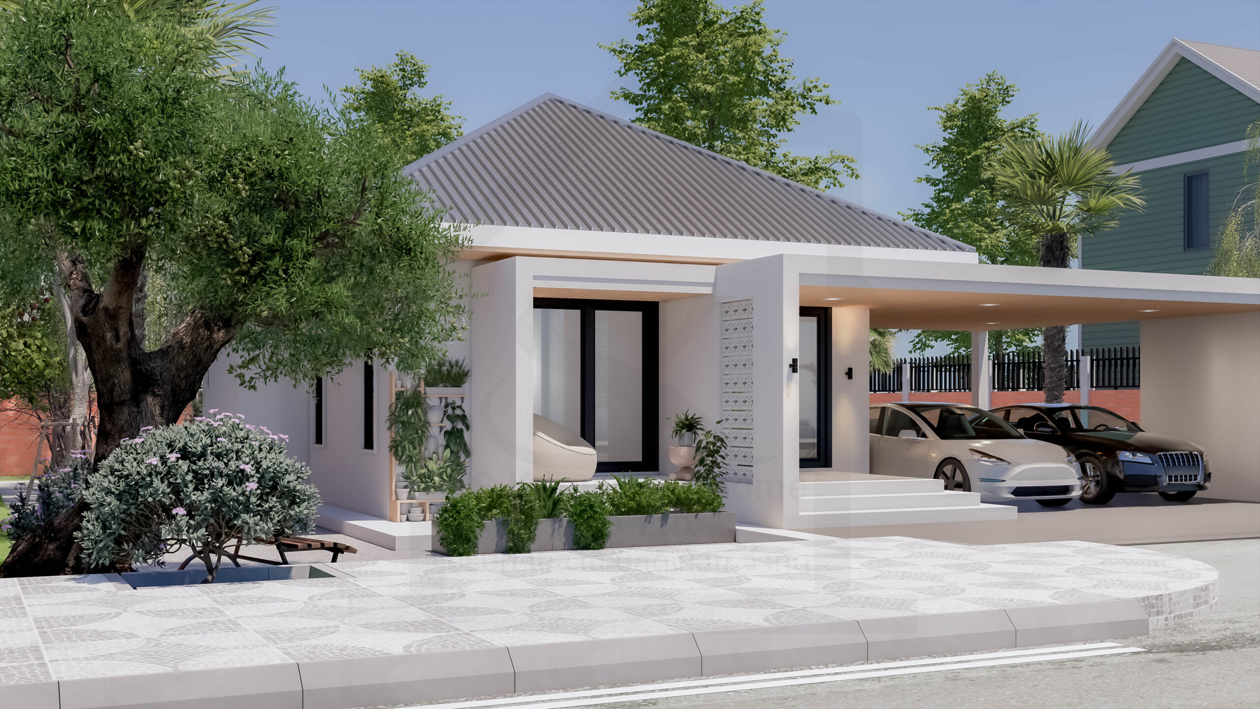 SK-002 บ้านสไตล์ Contemporary - Image 4